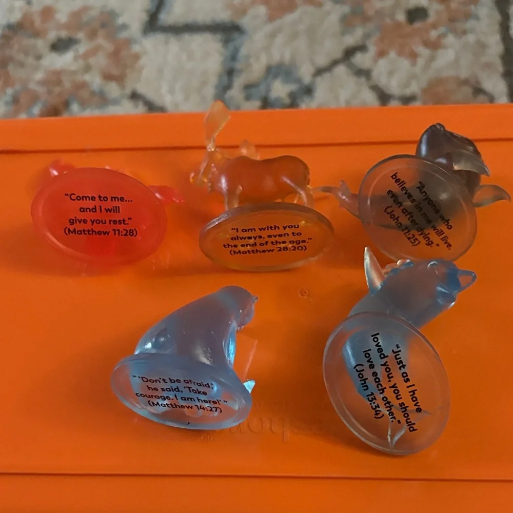 Colorful Fish 6 Toys Set